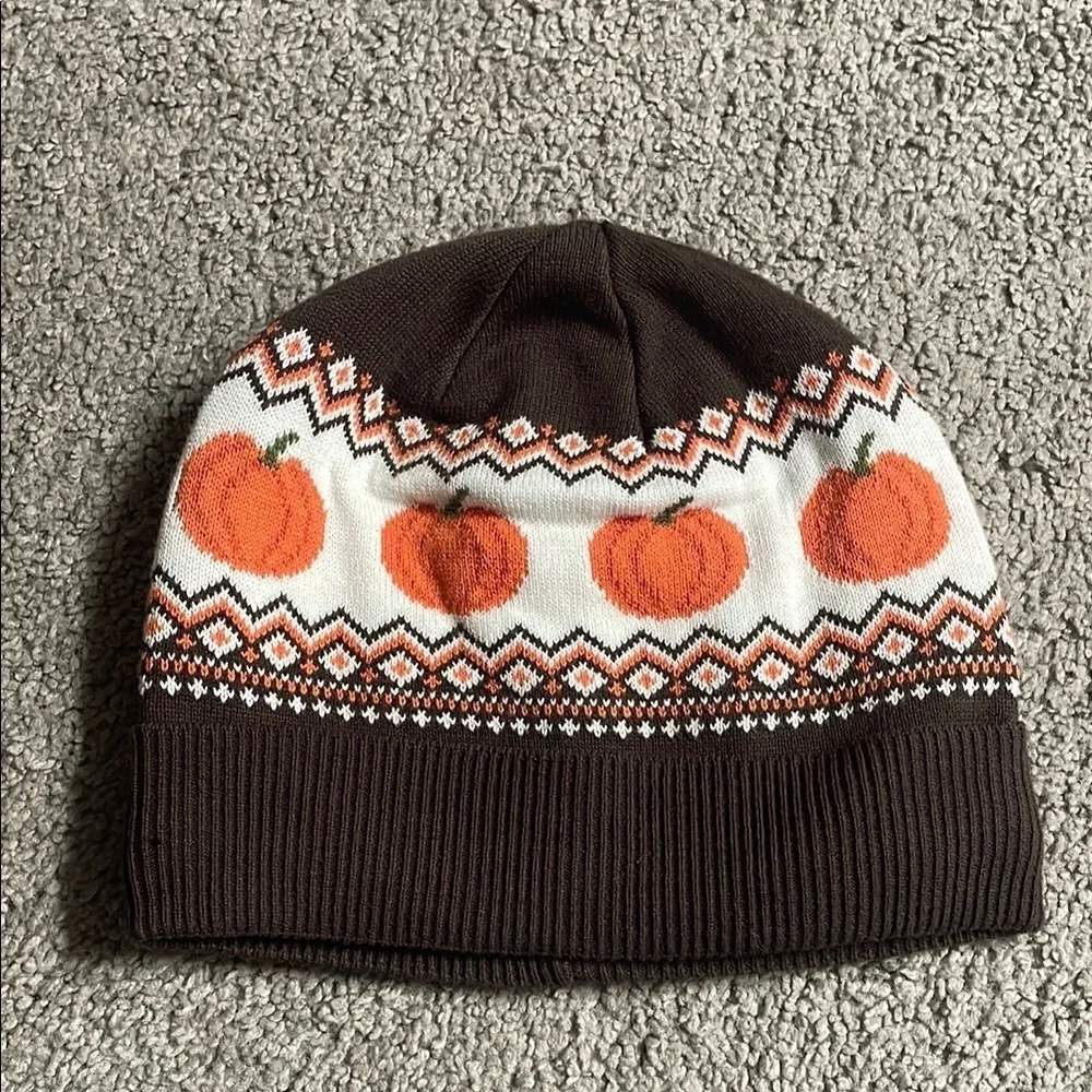Gymboree 2021 Little Pumpkin Unisex Fall Hat | NWT 12-24 Months